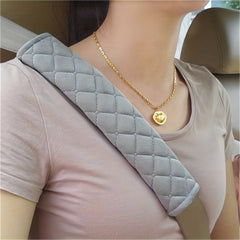 2pcs Car Seat Belt Pads Cover for Comfortable Driving