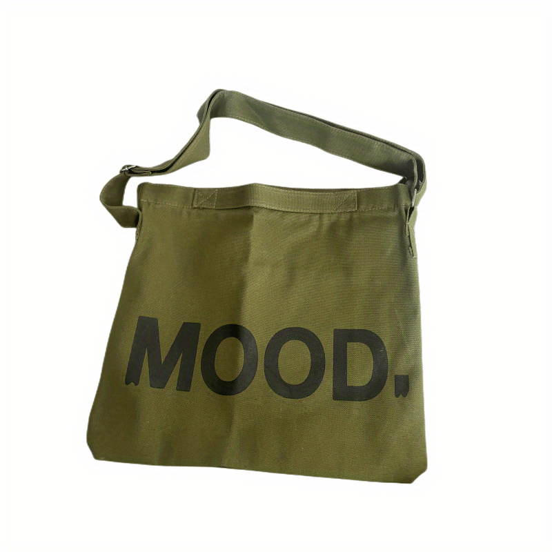 Large Capacity Canvas Tote Bag Work Office Shoulder Crossbody Bag