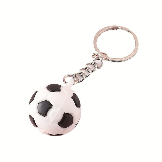 Kids Sports Keychain Set Football Soccer Basketball Tennis Creative Cartoon Gift