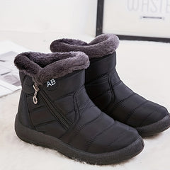 Thermal Fur Lined Snow Boots Non Slip Winter Boots
