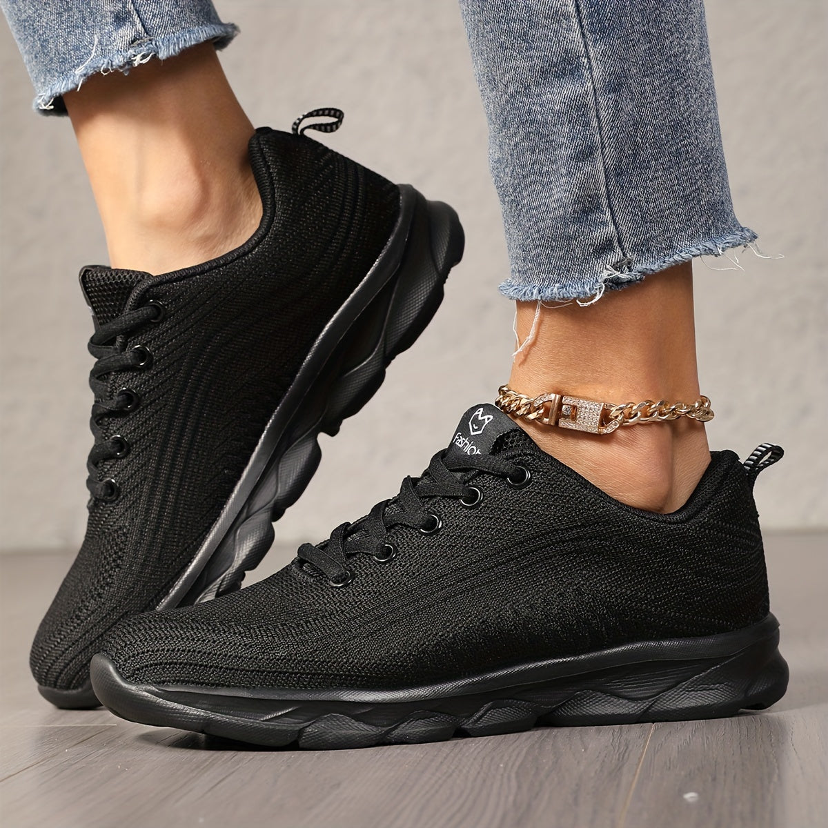 Women's Mesh Breathable Running Shoes Lightweight Non-Slip Sneakers