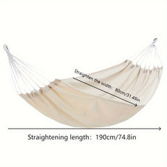 Outdoor Swing Camping Hammock Single/Double Indoor Dorm Hammock