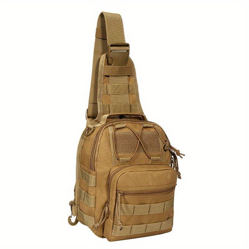 Camouflage Chest Bag Crossbody Bag For Outdoor Camping Hiking