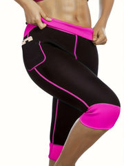 GOTOLY Women Yoga Capris Compression Thermo Pants