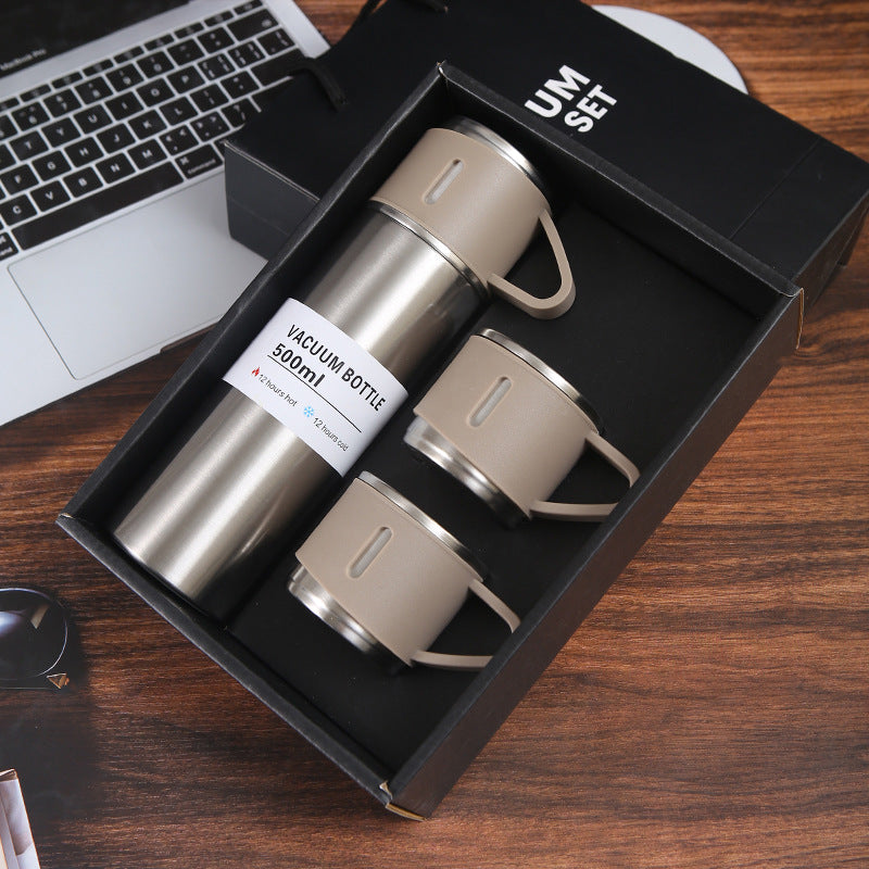 Stainless Steel Thermal Cup Leakproof Insulated Water Bottle