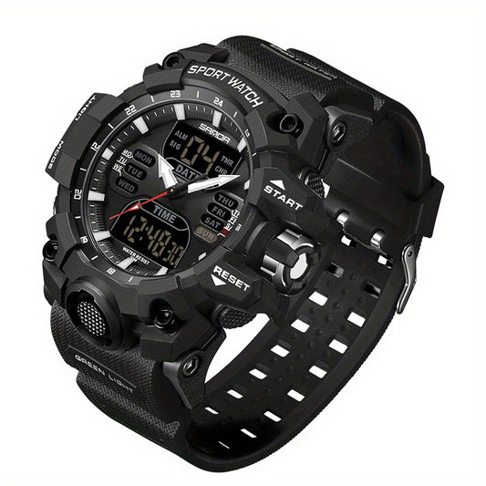 SANDA Boys Watch Waterproof Functional Men's Watch