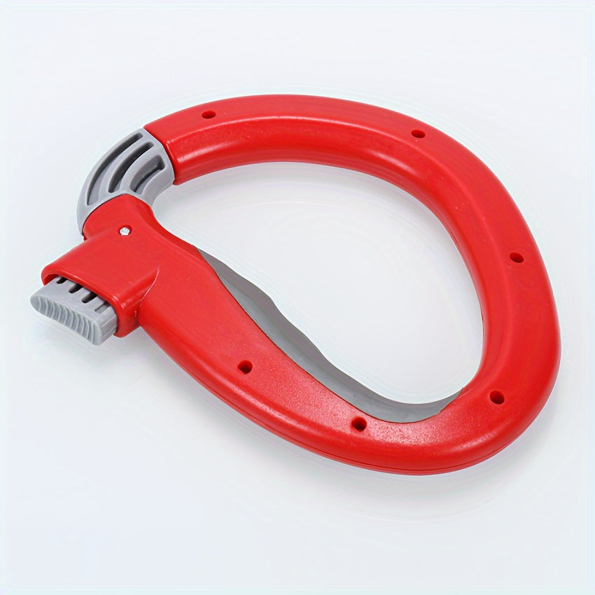 Reusable Plastic Shopping Handle Self Locking Carrier