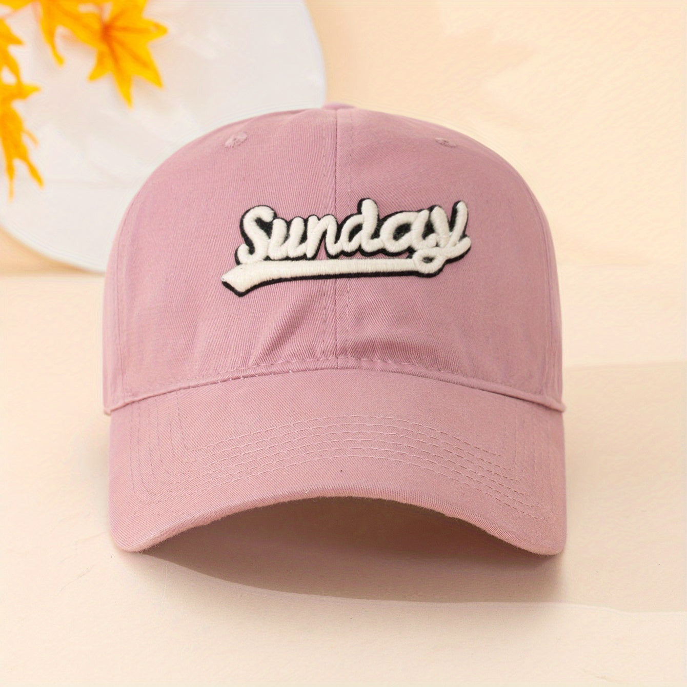 Adjustable Unisex Baseball Cap with Embroidery
