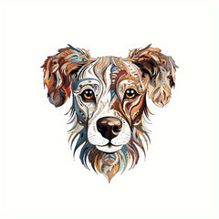 Dog Style HTV Iron On Transfer Vinyl Decor DIY Heat Transfer Printing