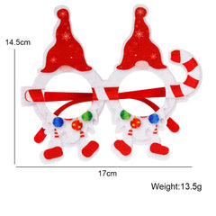 Christmas Party Glasses Frames Xmas Costume Glasses Frame