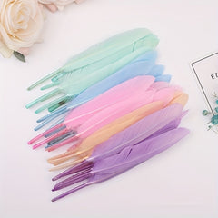 50pcs Small Straight Feather Pack - Artwork Creative Art Materials