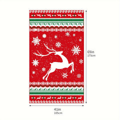 Christmas Camping Towel Quick Drying Outdoor Warm Blanket