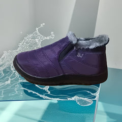 Women's Waterproof Winter Snow Boots with Plush Inner Lining