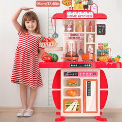 Kids Kitchen Toy Set with Water Spray Sound