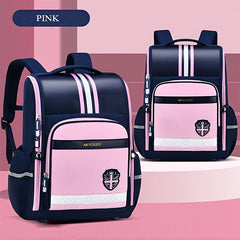Waterproof Student School Backpack - Adjust. Daypack for Boys/Girls