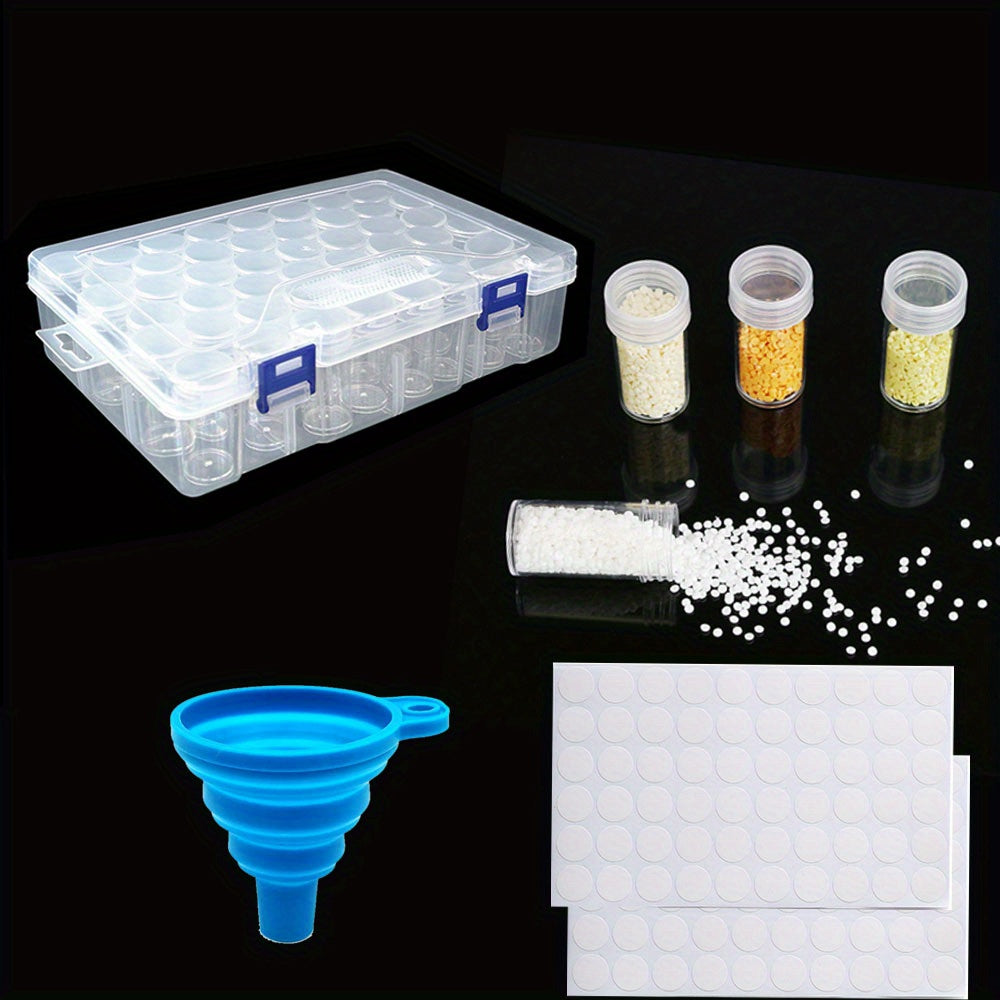 Diamond Painting Box Embroidery Accessories Container Storage Hand Bag Tools