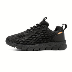 Men's Knitted Walking Shoes Lightweight Comfy Casual Shoes