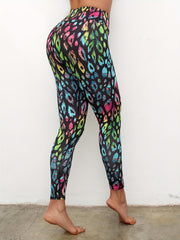 Leopard Print Yoga Pants High Stretch Fitness Leggings