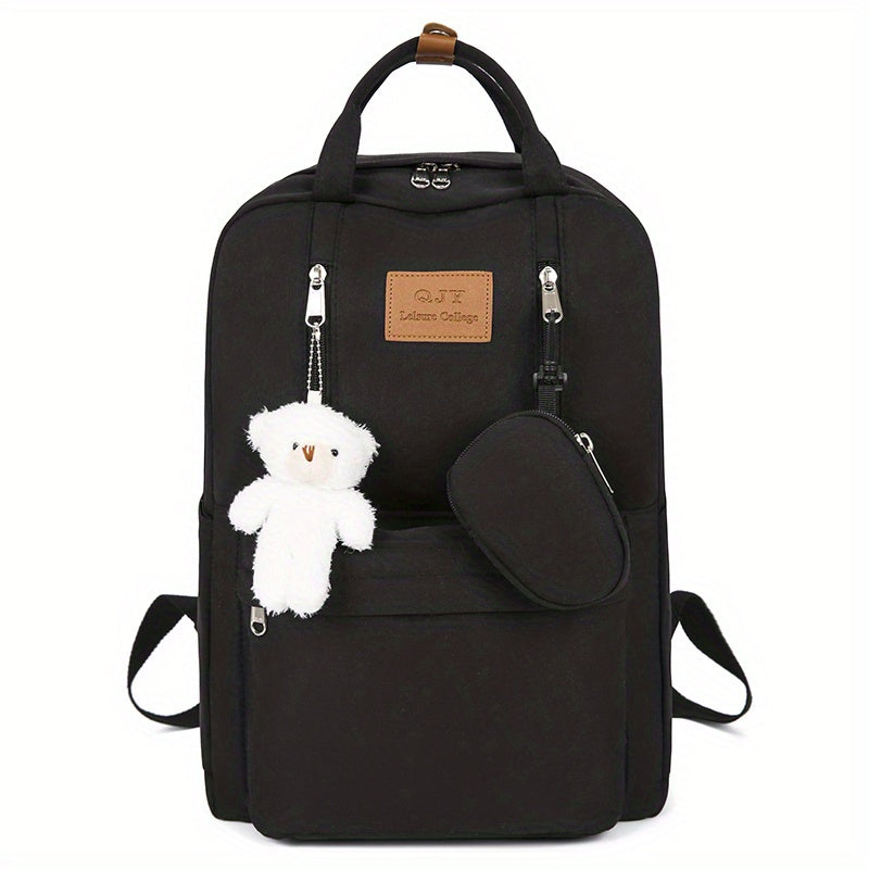 Casual Student School Bag Backpack with Large Capacity