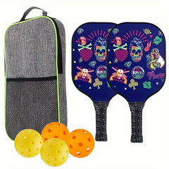 Graphite Glass Fiber Pickleball Racket Set