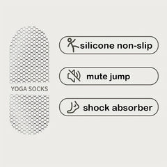 Non slip Yoga Socks Striped Silicone Dance Socks Breathable