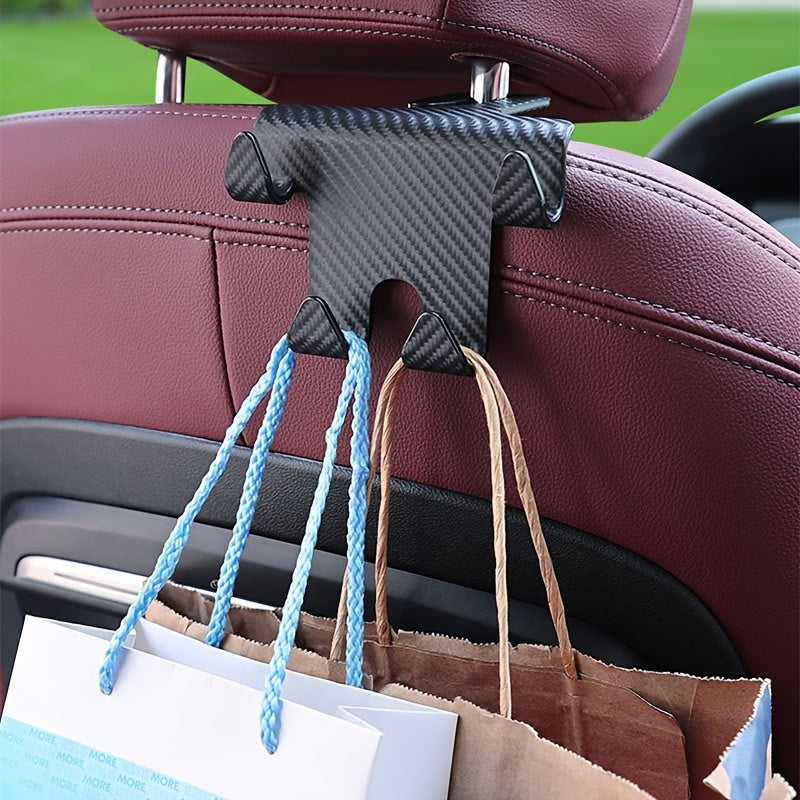 Car Chair Back Hook Rear Phone Holder Multifunctional Hook Rack Car Storage