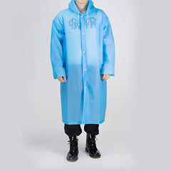 Transparent Raincoat for Outdoor Travel Eco Friendly Waterproof