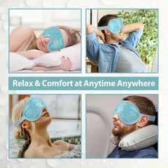 Reusable Gel Eye Mask For Puffy Eyes Dark Circles Headaches Migraine Relief