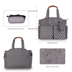 Diaper Bag Tote Purse Satchel Diaper Messenger For Mom And Girls