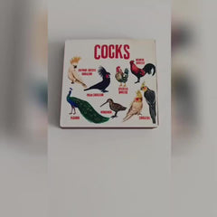 Birds Coaster Home Decoration Christmas Gift