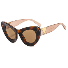 Women's Polarized Cat Eye Sun Glasses UV Blocking Shades