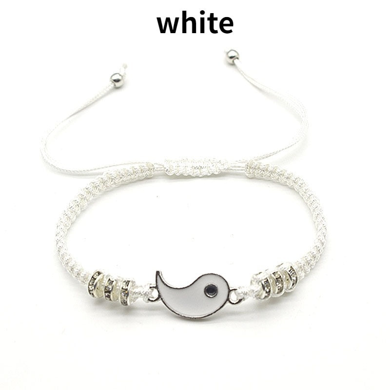 Yin Yang Taichi Adjustable Bracelet