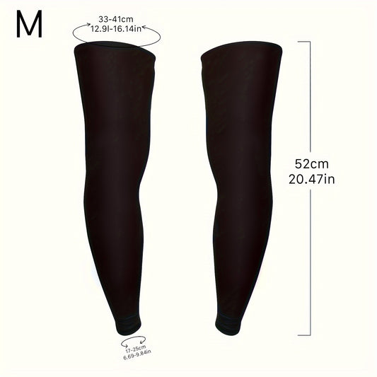 Warm Leg Warmers Windproof Cold proof Elastic Winter Cycling Outdoor Sports