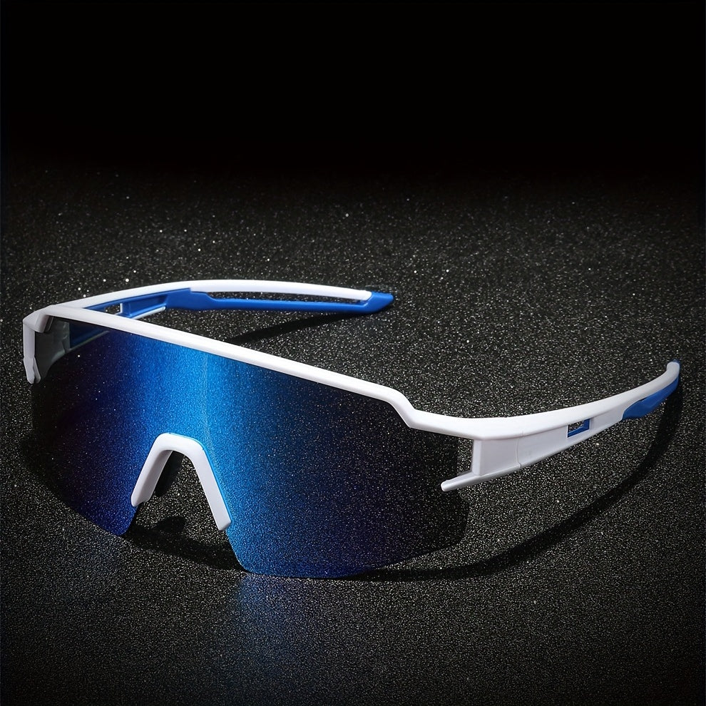 Men's Big Frame Glasses Outdoor Sports Skiing Riding Sunglasses UV400