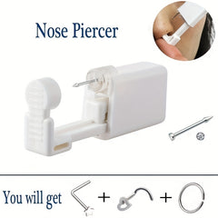 Disposable Steriled Nose Stud Nose Piercing Tool Safe 20G