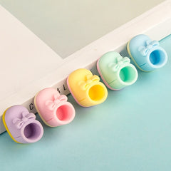 10pcs Resin Shoe Models for Dollhouse Decor Micro Landscape Crafts