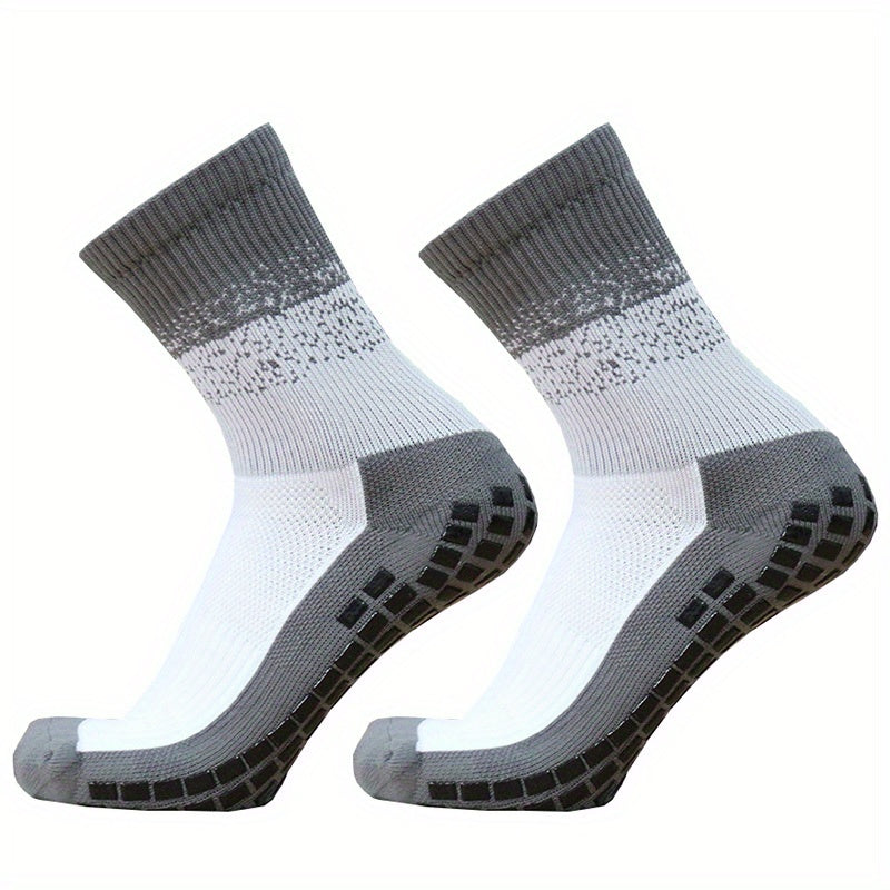 Thickened Non-slip Silicone Bottom Football Socks Mid-calf Athletic Socks