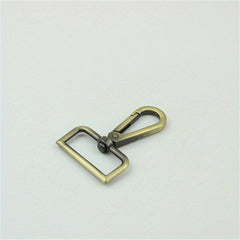 10 Pcs Shoulder Strap Hook Buckle Metal Ring Lobster Clasp