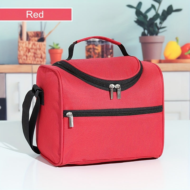 Insulated Portable Lunch Bag Waterproof Thermal Cooler Bag Large Capacity