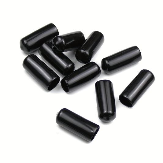10pcs Billiard Cue Tip Cap Rubber Pool Tip Cover