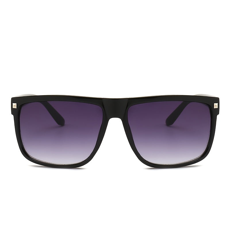 Vintage Rivet Square Sunglasses Unisex