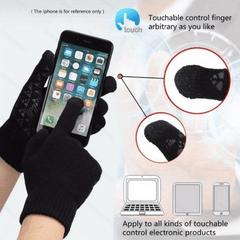 Winter Warm Unisex Fleece Touch Screen Gloves
