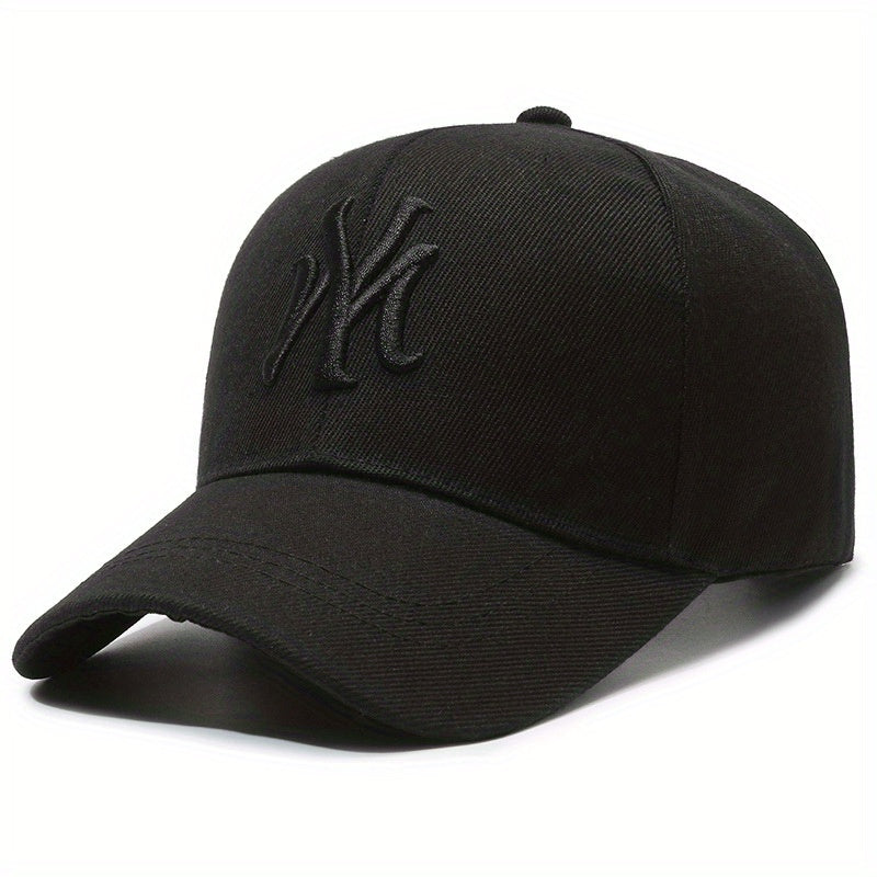 Gothic Letter Embroidered Baseball Cap Hip Hop Dad Hat Adjustable Sports Sun Hat