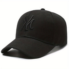 Gothic Letter Embroidered Baseball Cap Hip Hop Dad Hat Adjustable Sports Sun Hat