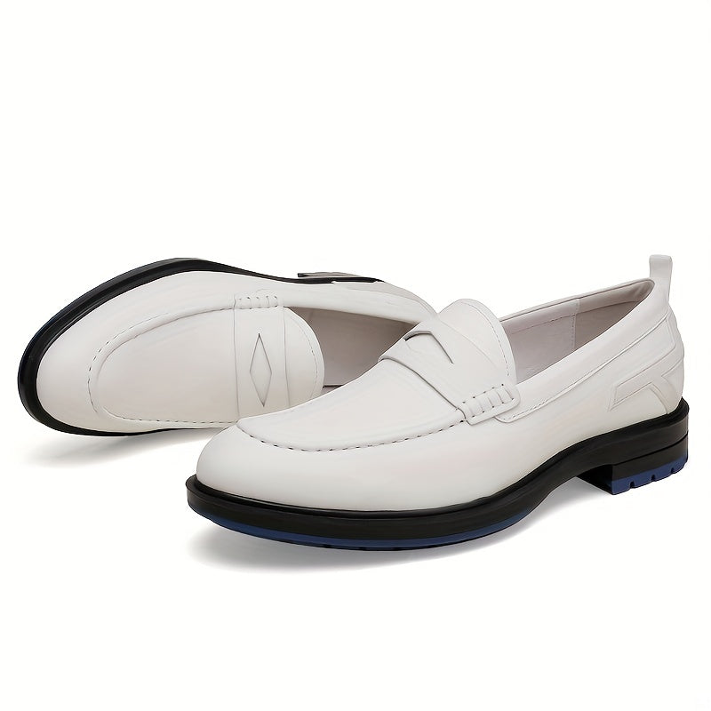 Men's Slip On Formal Shoes Wear resistant Non Slip Smart Casual Shoes