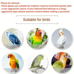 Parrot Bite Proof Gloves Pet Bird Handling Accessories