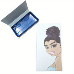 Rectangular Beauty Magnetic False Eyelash Packaging Box 5D Mink Eyelashes
