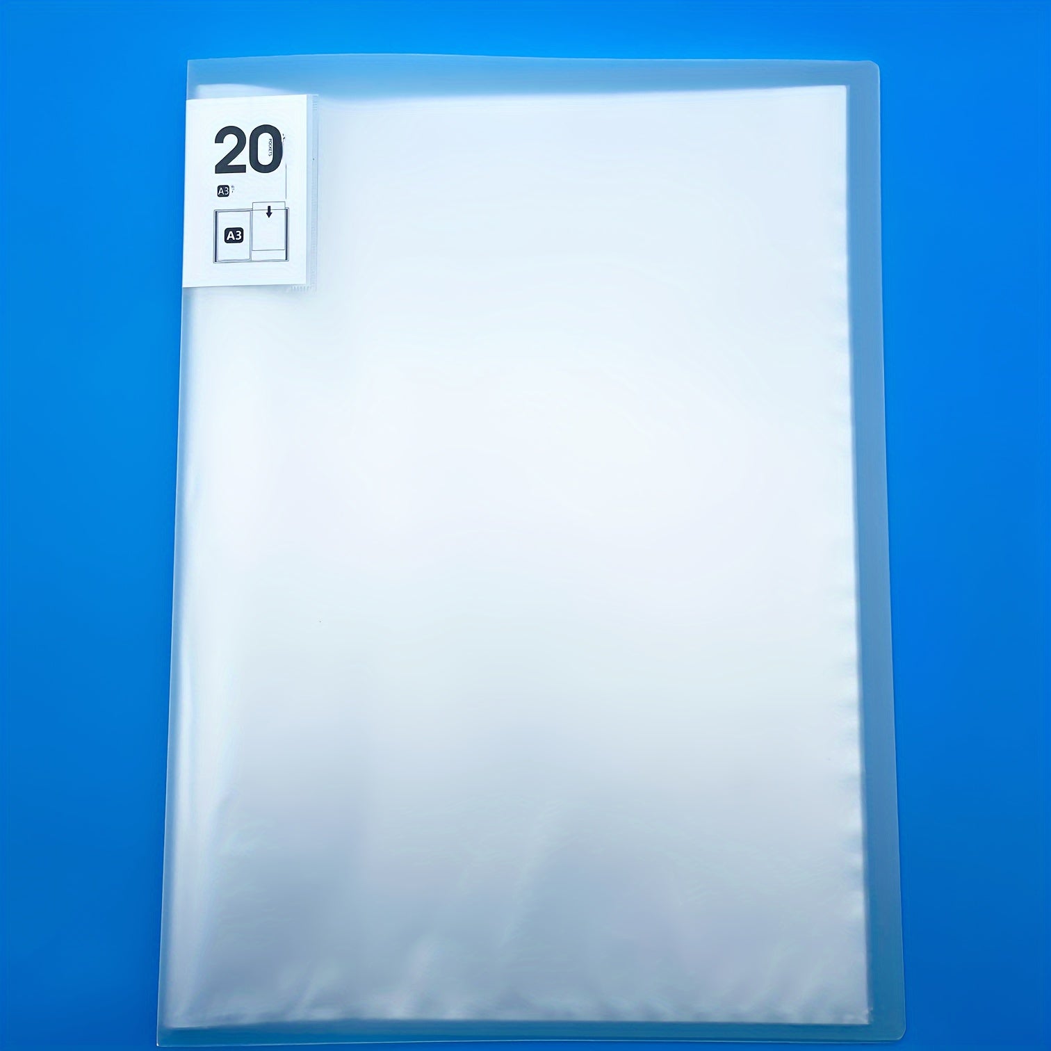 A3 Painting Art Collection Folder 8K Album Transparent Data Book