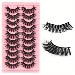 3D False Eyelashes Simulated Thick Curling Lashes Natural Look