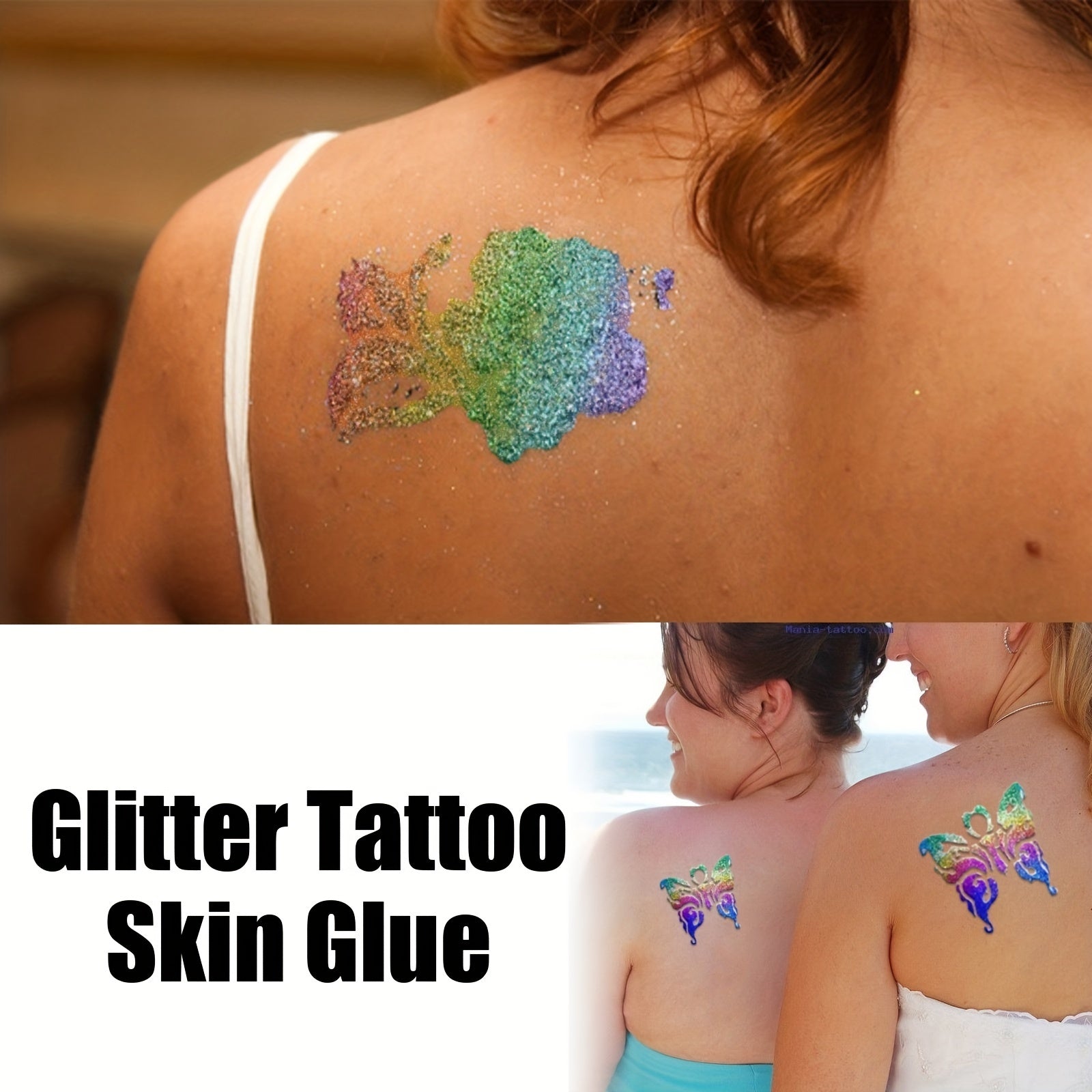 Glitter Tattoo Skin Glue Makeup Sequins Glitter Powder Eye Makeup Toy